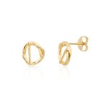 pendientes nudo gold