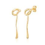 pendientes gota gold