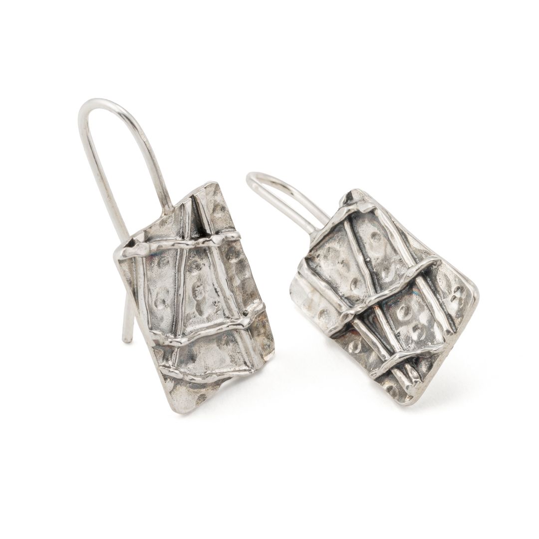 pendientes setas plata vazon pendientes setas plata vazon